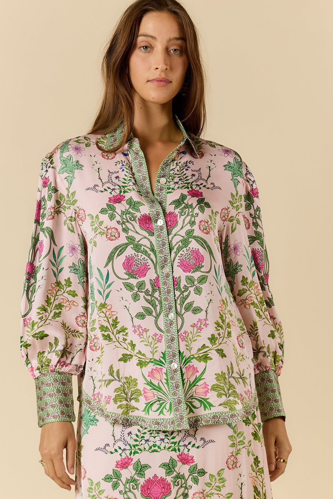 Rubyyaya Tatiana Shirt - Pink