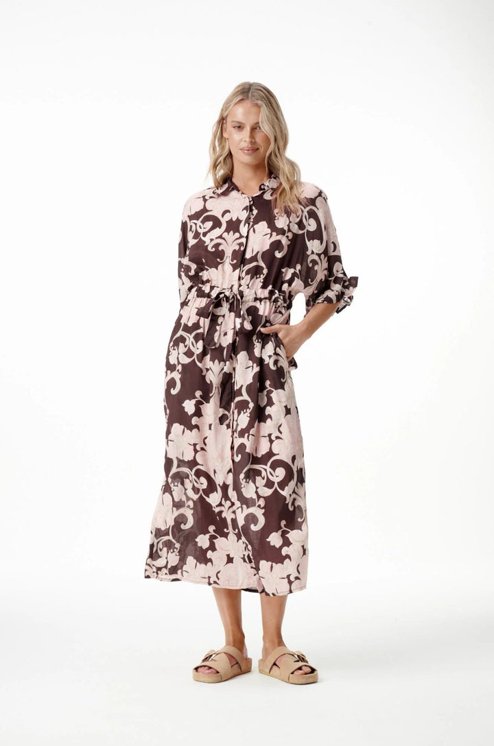 Oneseason Jasmine Dress- Baroque Blush