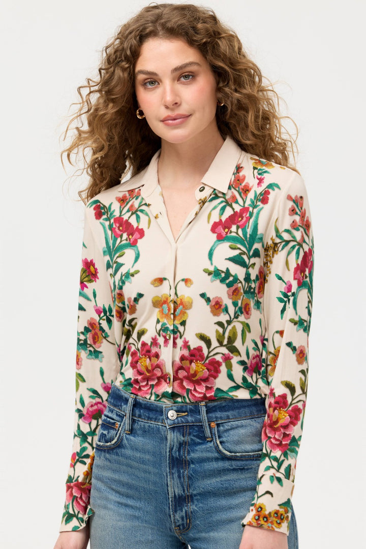 Johnny Was  Janie Favorite Button Front Shirt