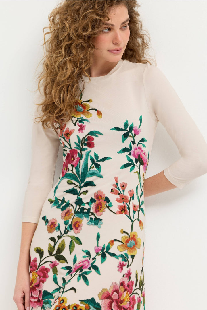 Johnny Was The Janie Favorite 3/4 Sleeve Dress