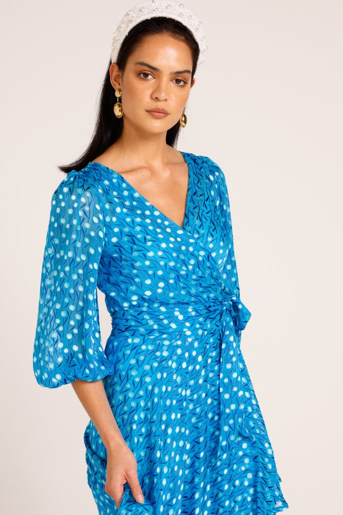 Sacha Drake WE FLOAT Midi Wrap Dress